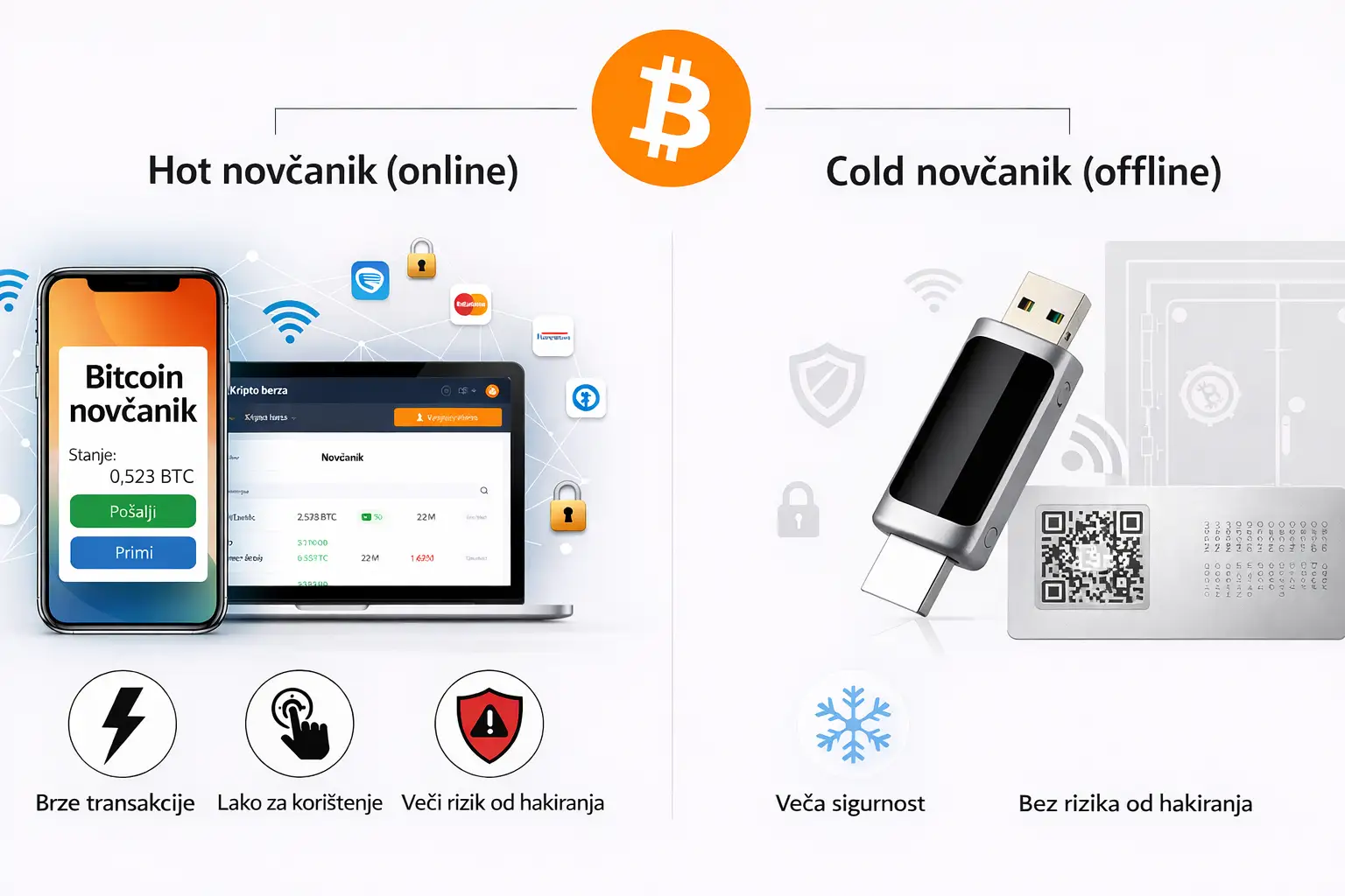 Hot vs Cold Novčanici