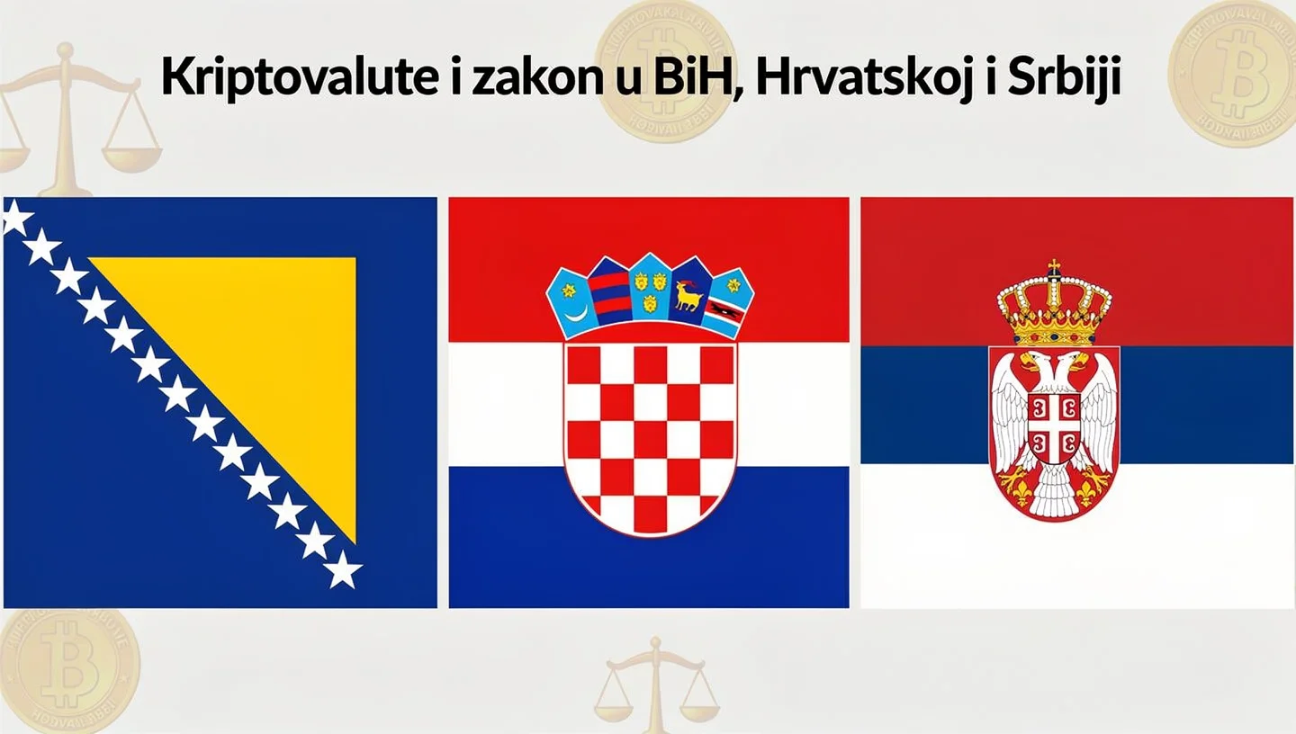 Kriptovalute i zakon u BiH, Hrvatskoj i Srbiji