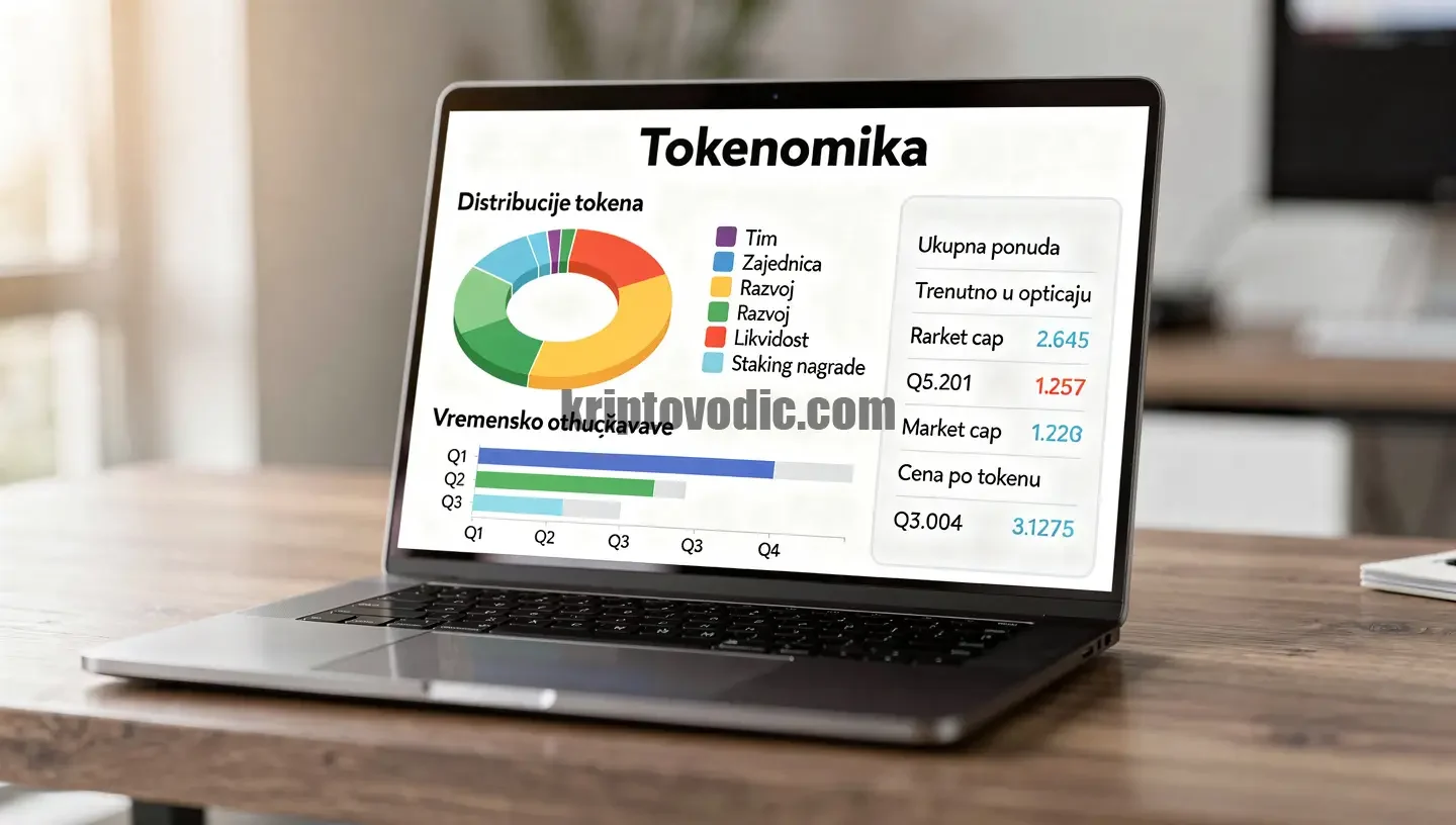 Tokenomika ko drži koliko i kada se otključava