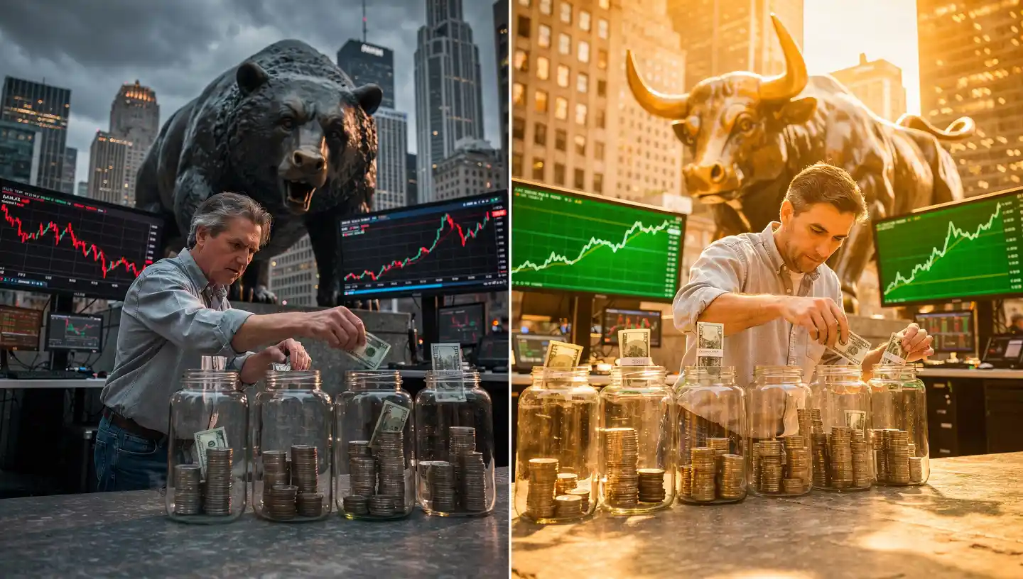 DCA strategija u bear marketu i bull marketu