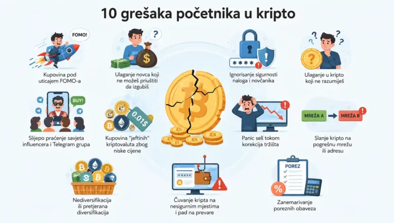 10 grešaka početnika u kripto