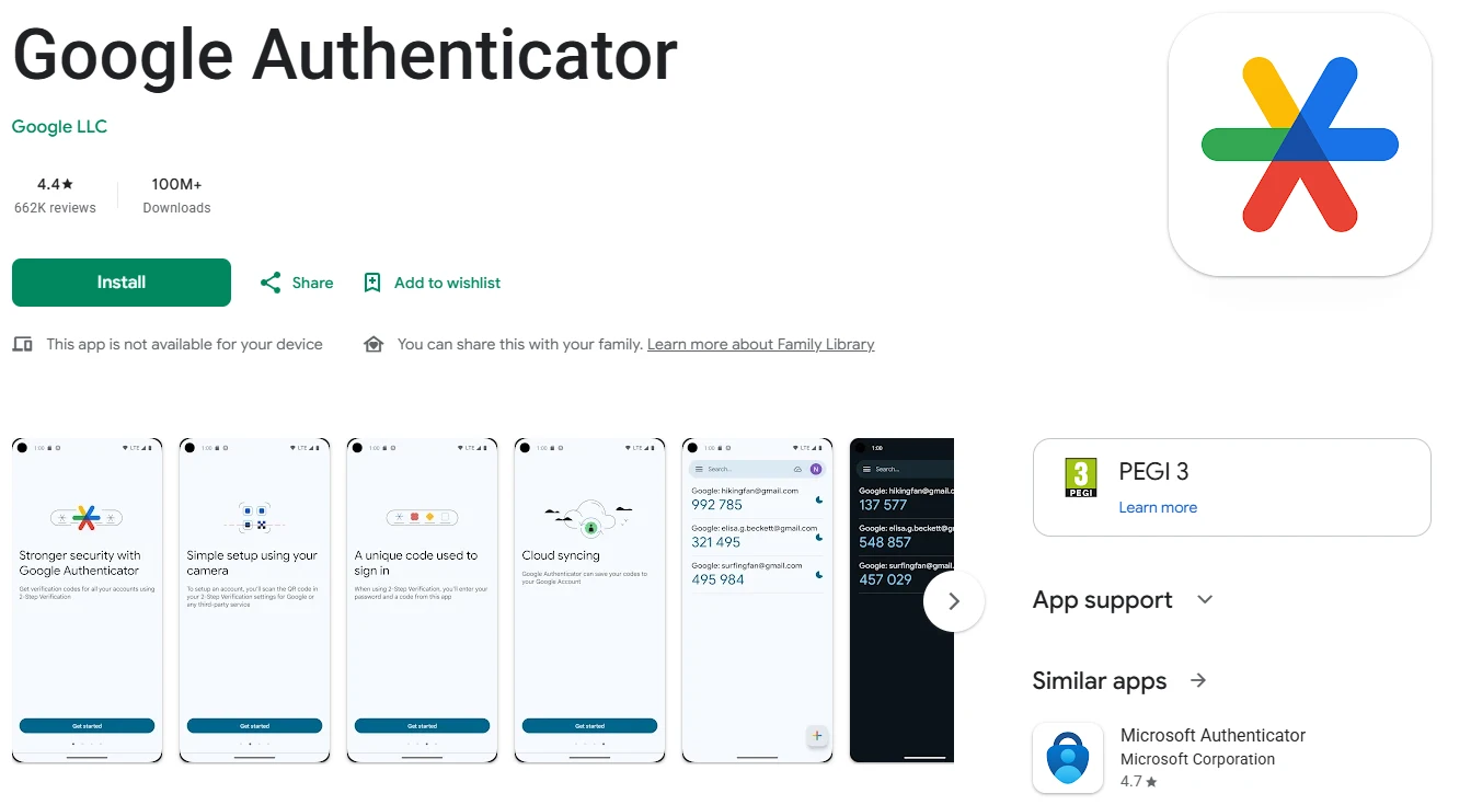 Instalacija Google Authenticator