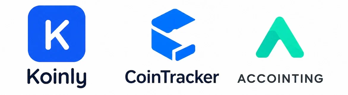 Koinly, CoinTracker i Accointing