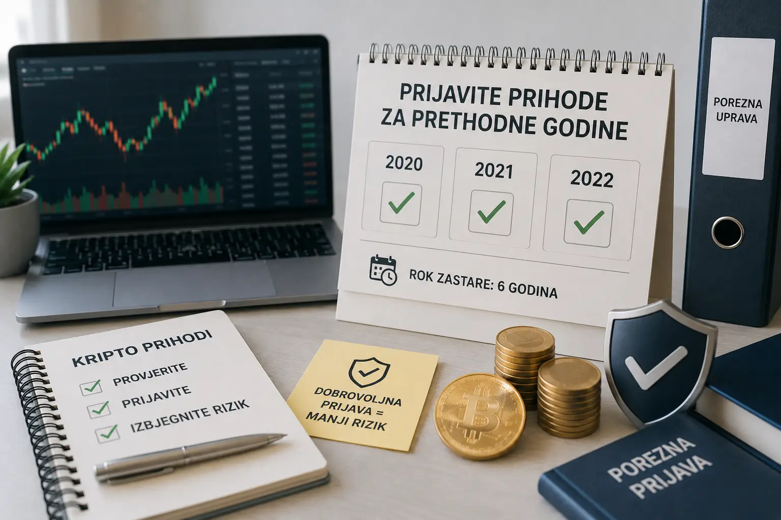 Prijavite prihode za prethodne godine ako to niste učinili