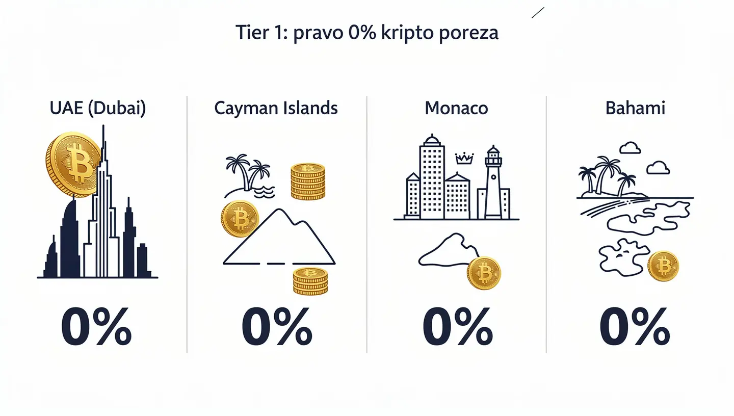nikakav porez na kapitalne dobitke od kripta