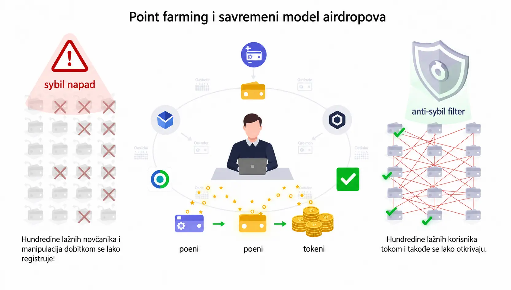 Point farming i savremeni model airdropova